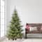 6.5ft. Pre-Lit Hillside Spruce Artificial Tree, Clear LED Lights